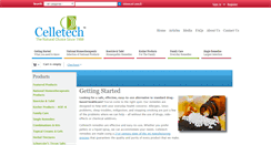 Desktop Screenshot of celletech.com
